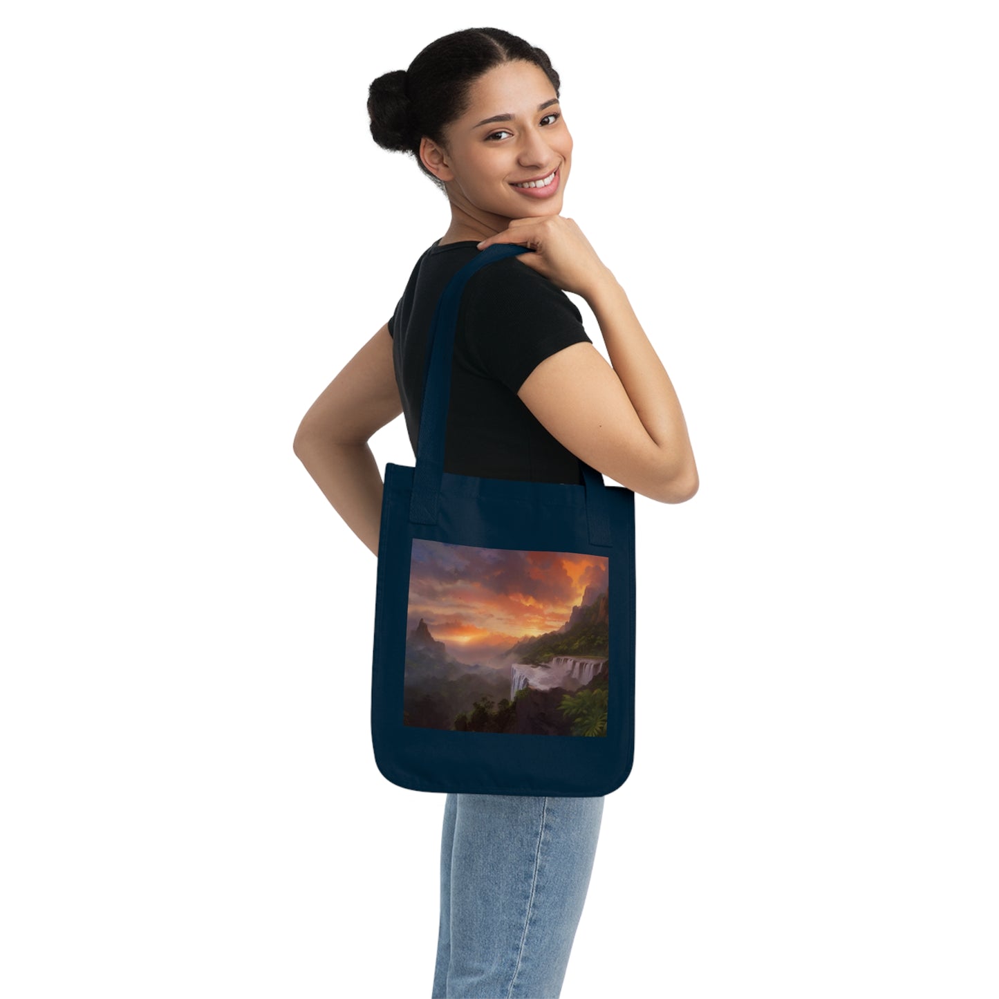 Eco-Canvas Tote Bag - Paradise v22