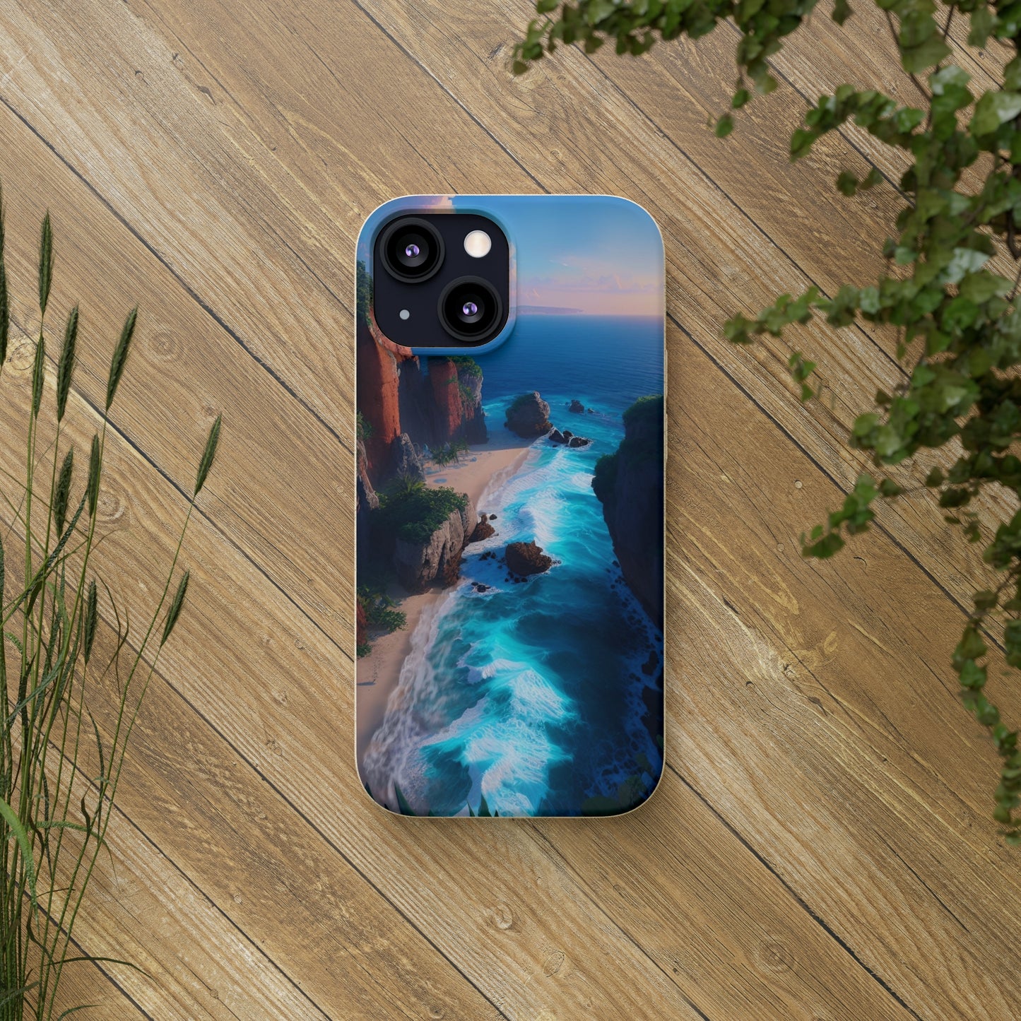 Biodegradable Phone Case - Paradise v9