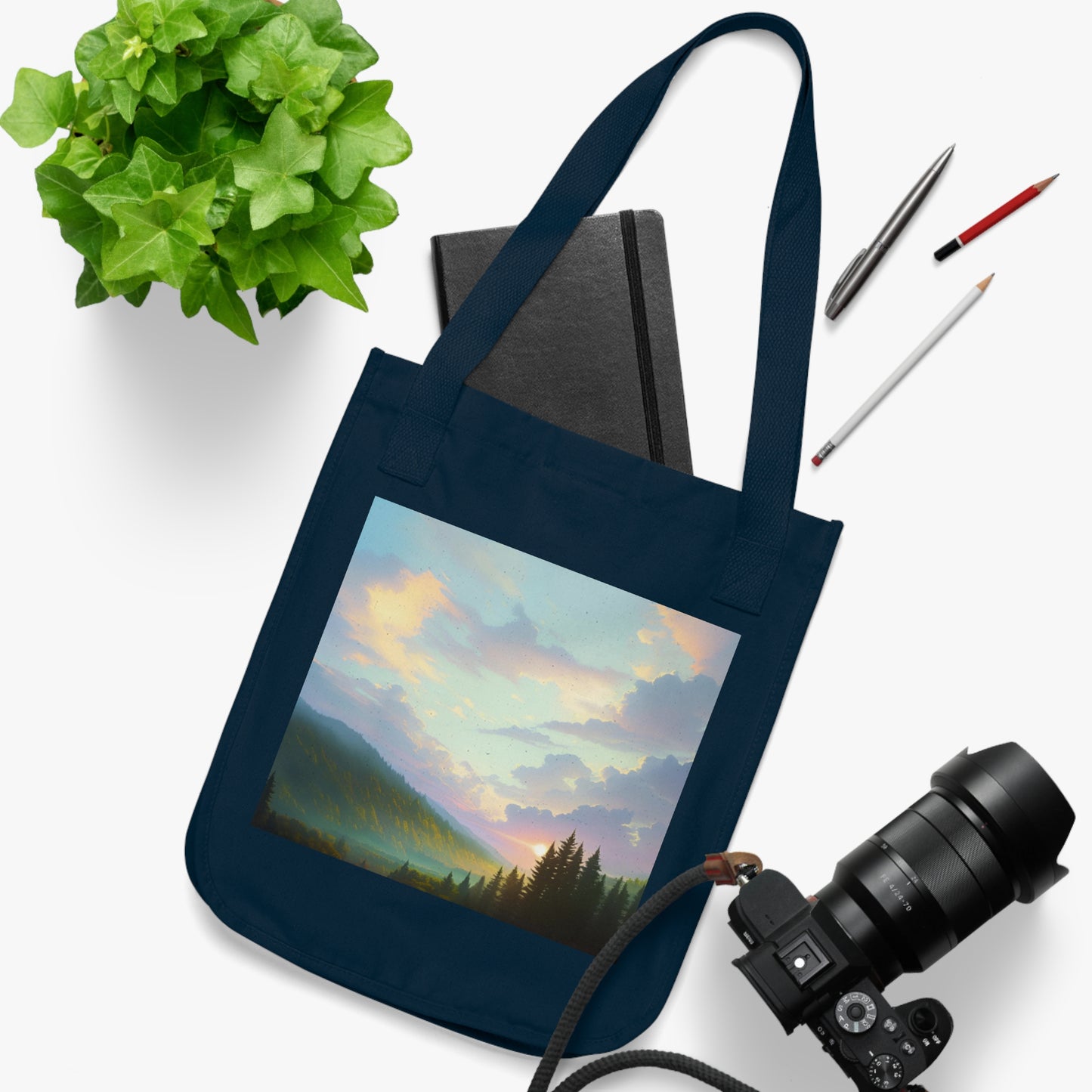 Eco-Canvas Tote Bag - Paradise v12