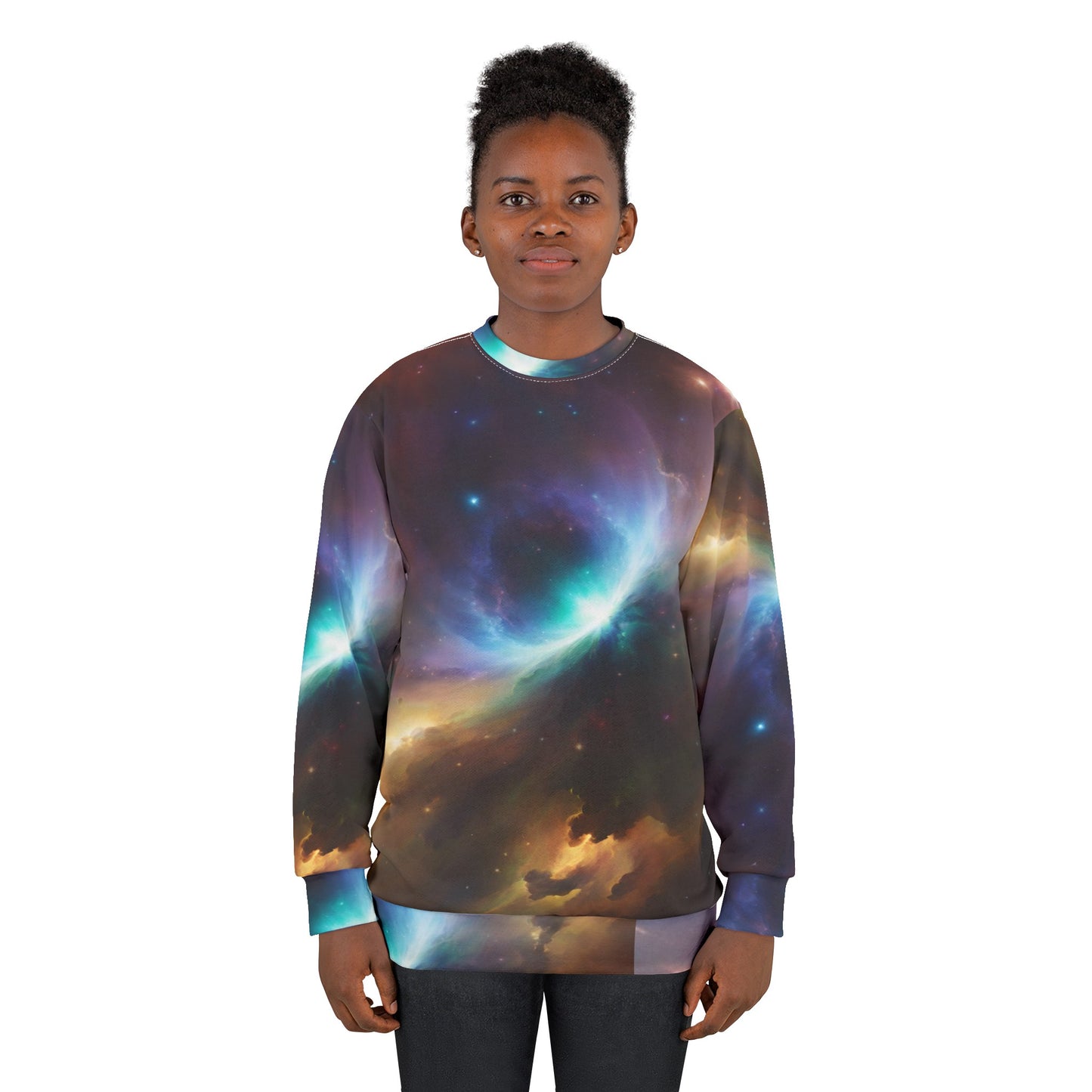 Unisex Sweatshirt (AOP) - Universe v2