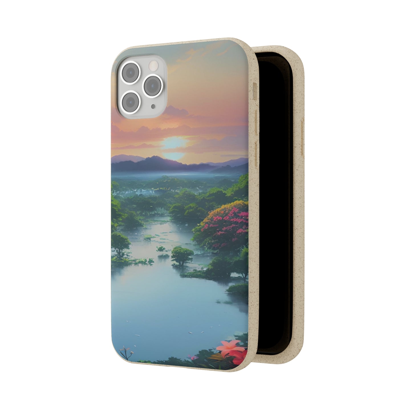 Biodegradable Phone Case - Paradise v14