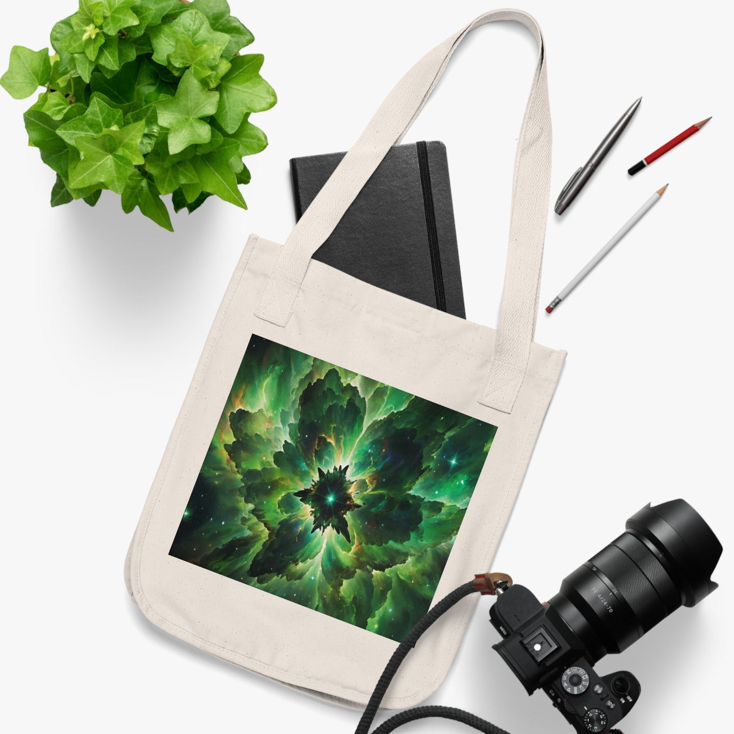 Eco-Canvas Tote Bag - Universe v15