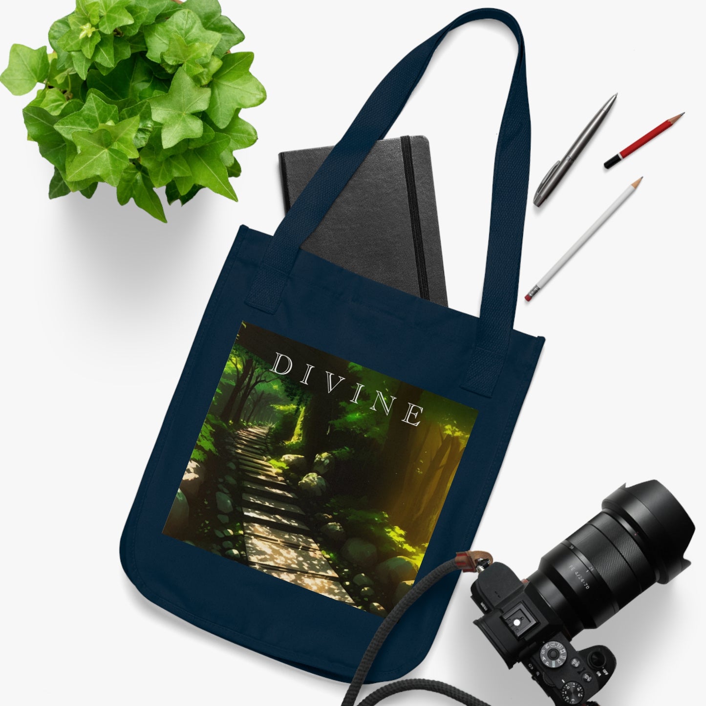 Eco-Canvas Tote Bag - Paradise v8