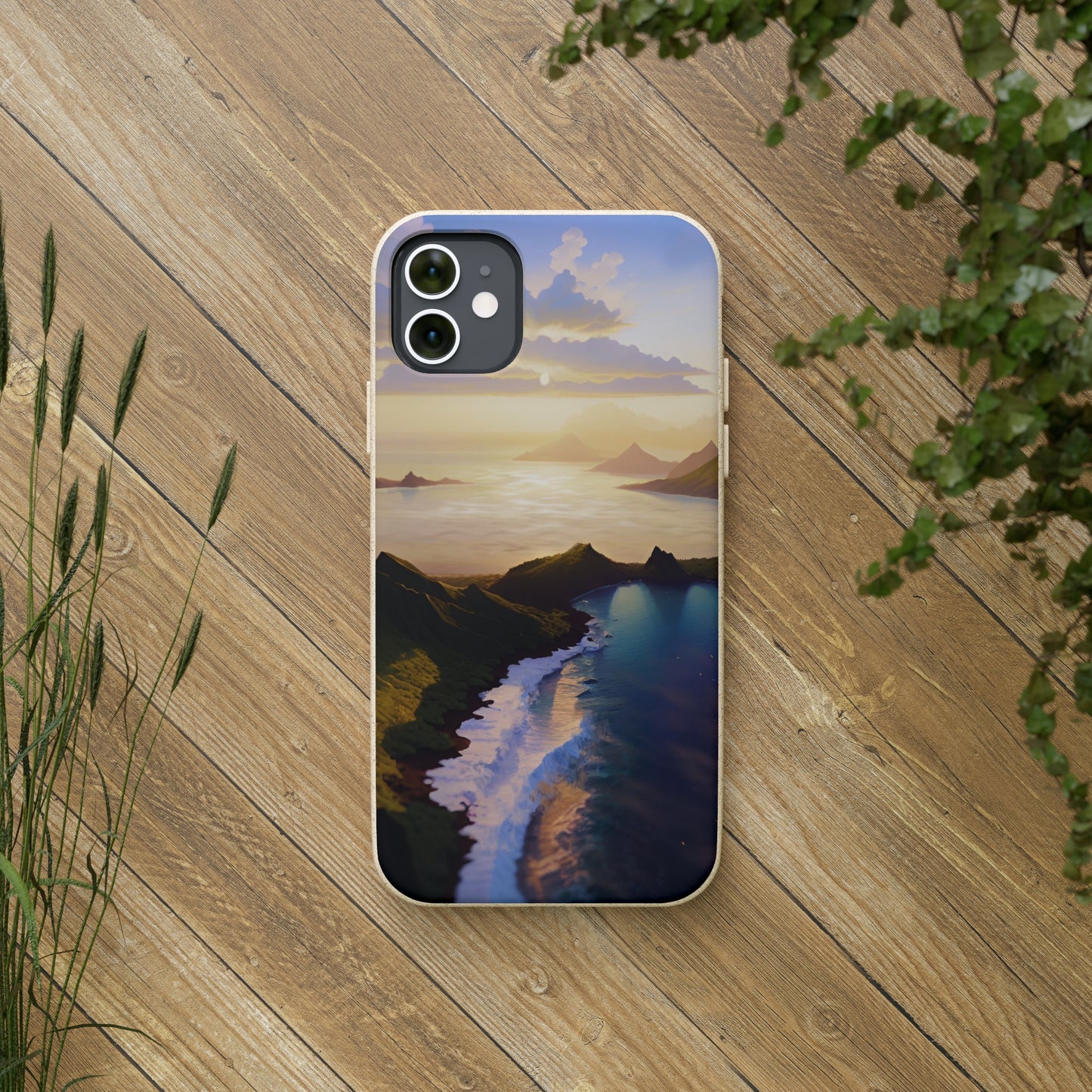 Biodegradable Phone Case - Paradise v10