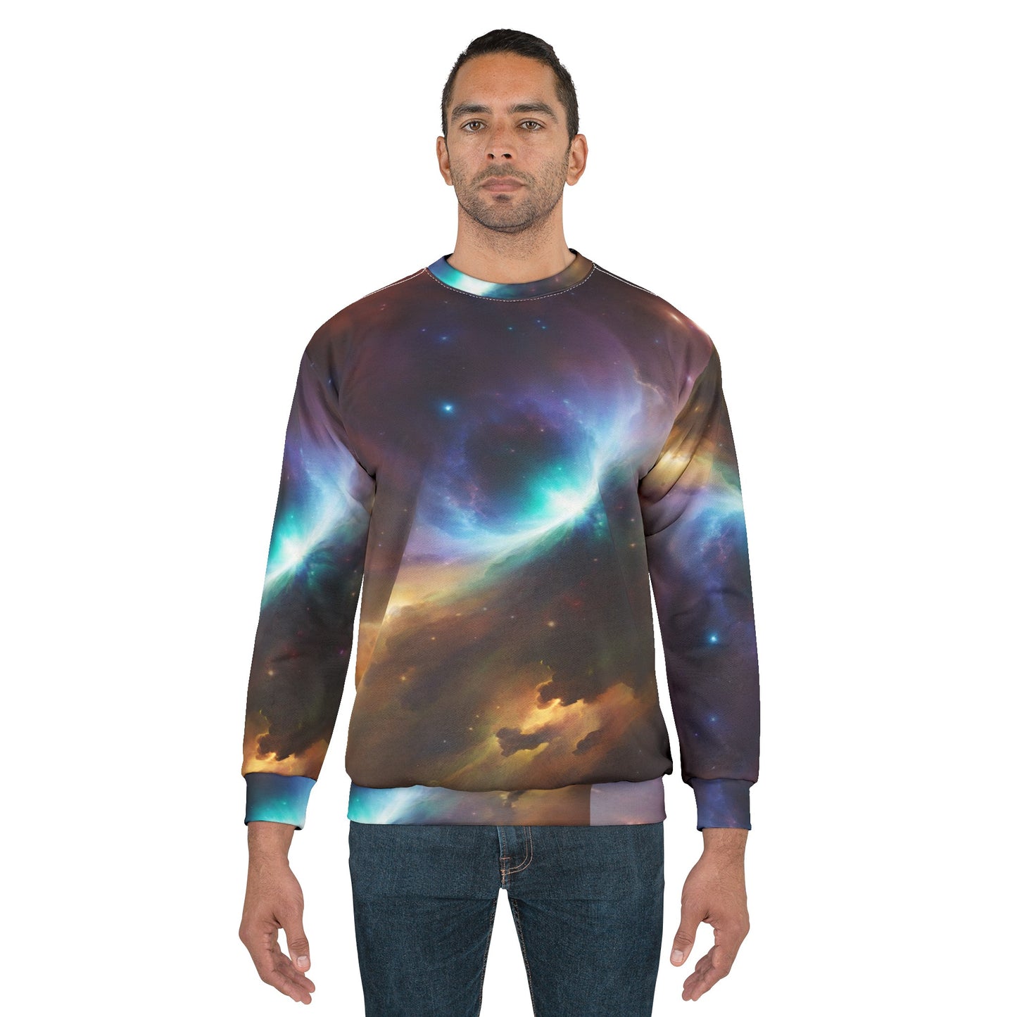 Unisex Sweatshirt (AOP) - Universe v2