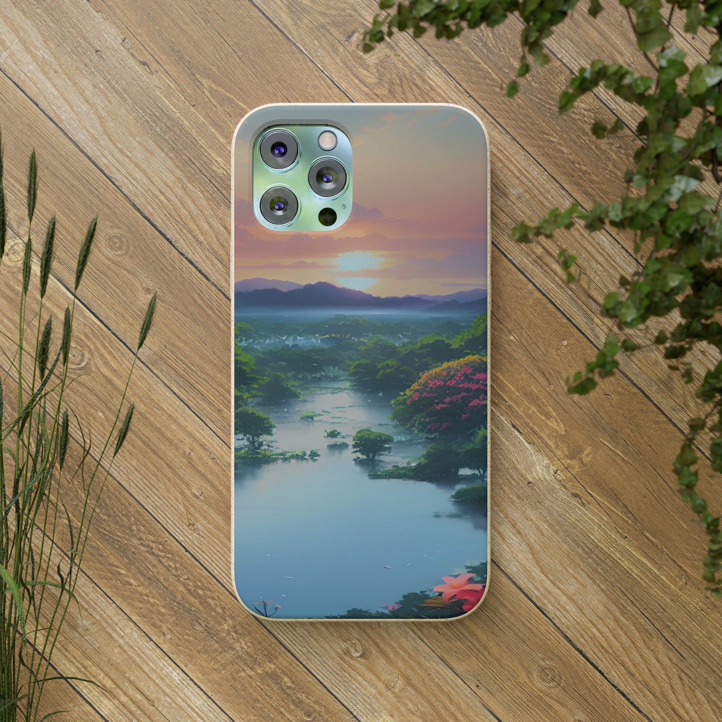 Biodegradable Phone Case - Paradise v14