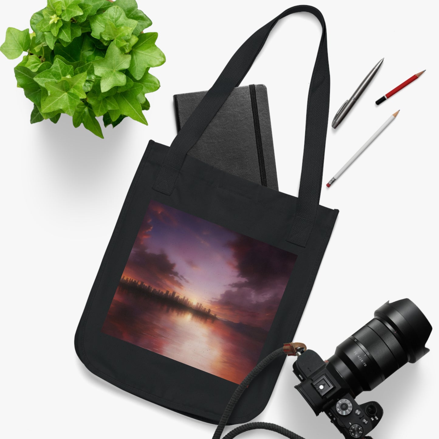 Eco-Canvas Tote Bag - Paradise v24