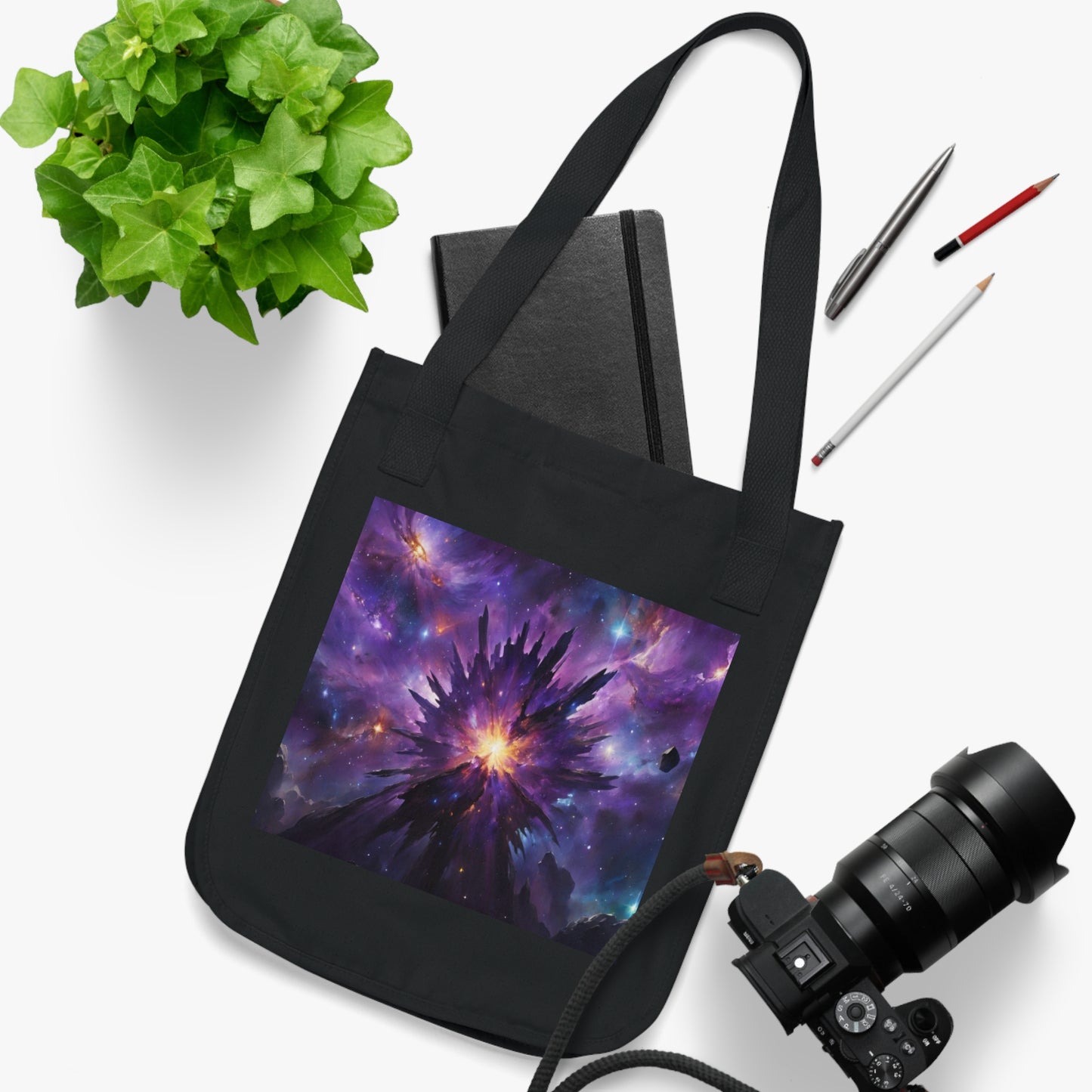 Eco-Canvas Tote Bag - Universe 9