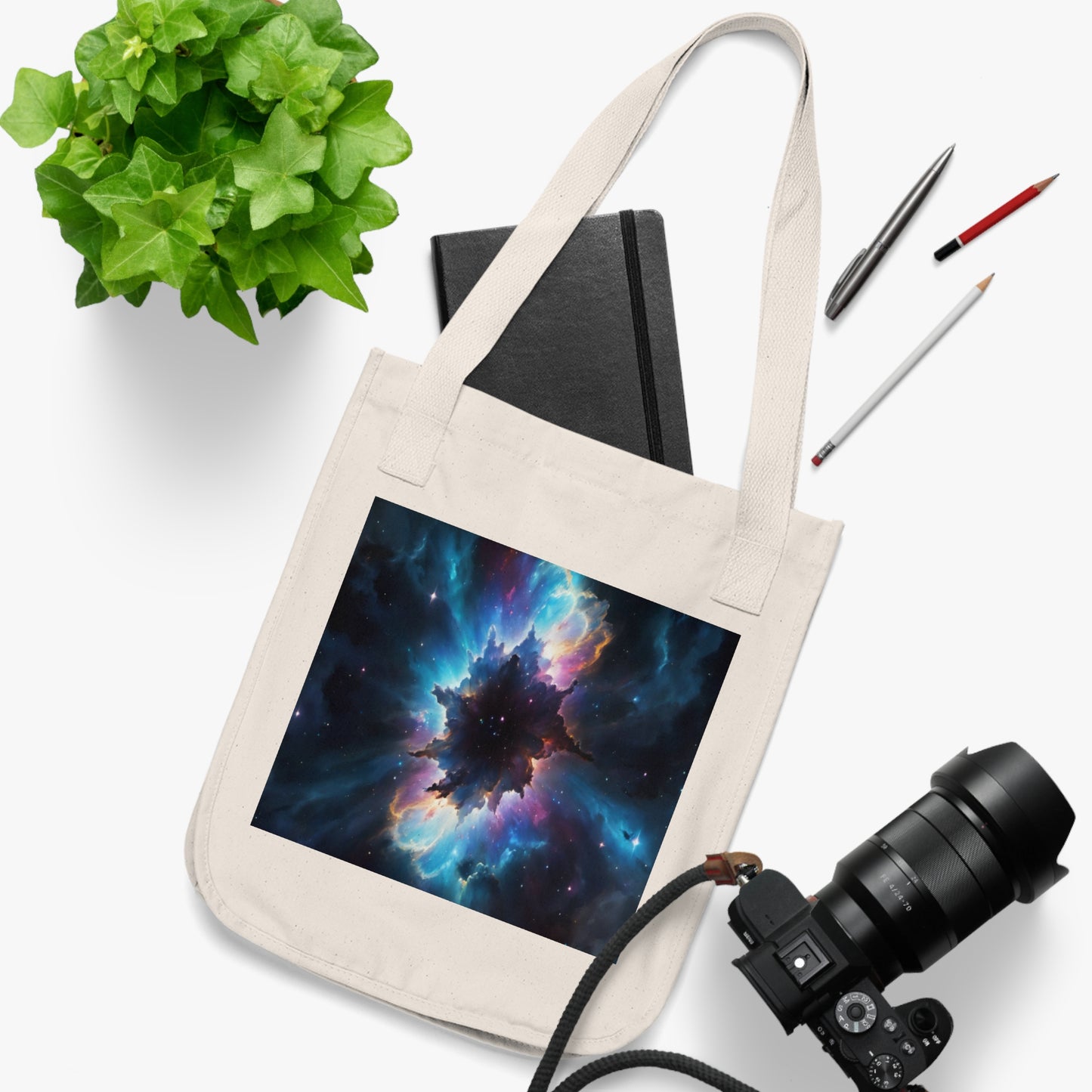 Eco-Canvas Tote Bag - Universe 10