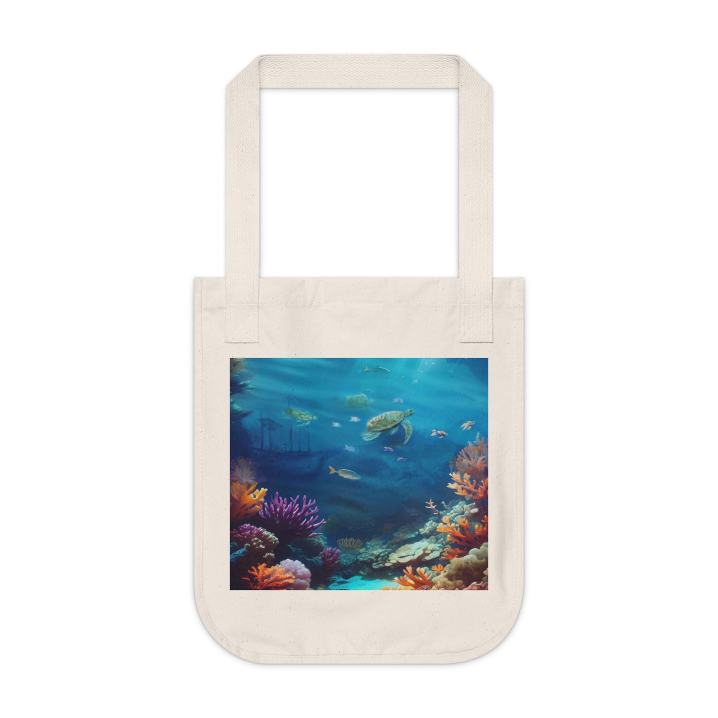 Eco-Canvas Tote Bag - Paradise v2