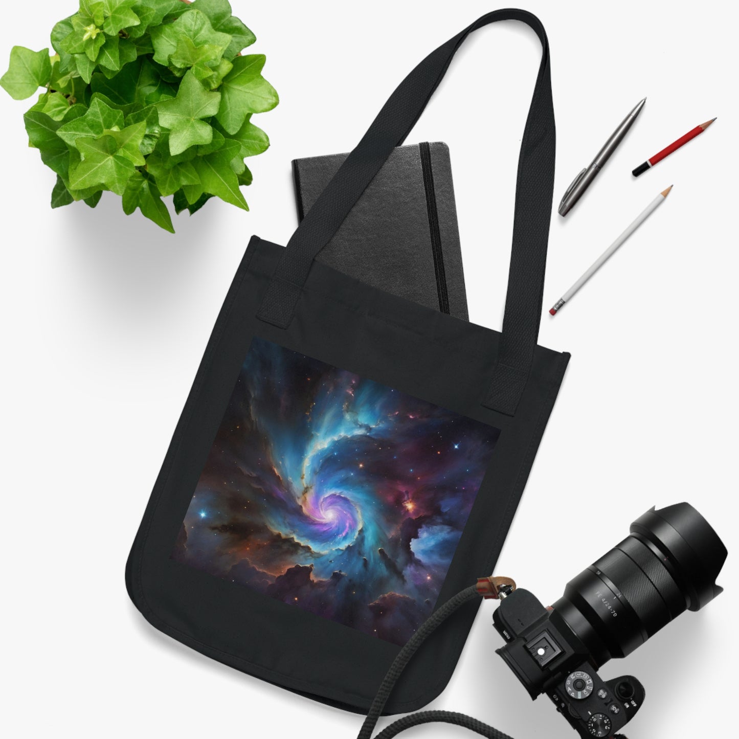 Eco-Canvas Tote Bag - Universe v5