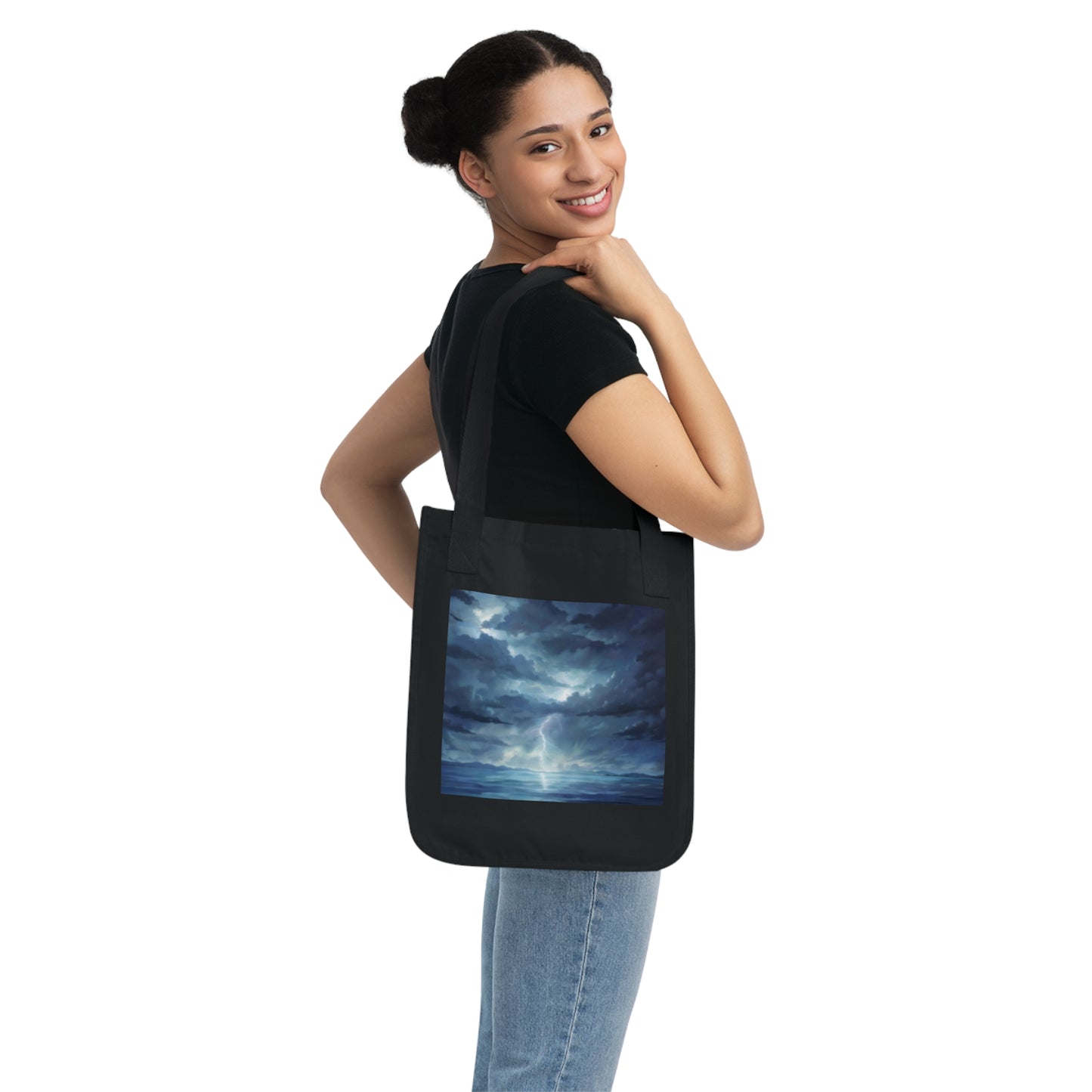 Eco-Canvas Tote Bag - Paradise v34