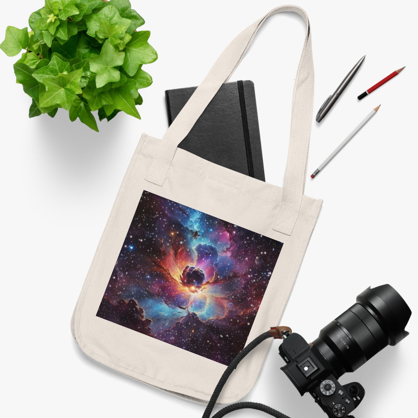 Eco-Canvas Tote Bag - Universe 11