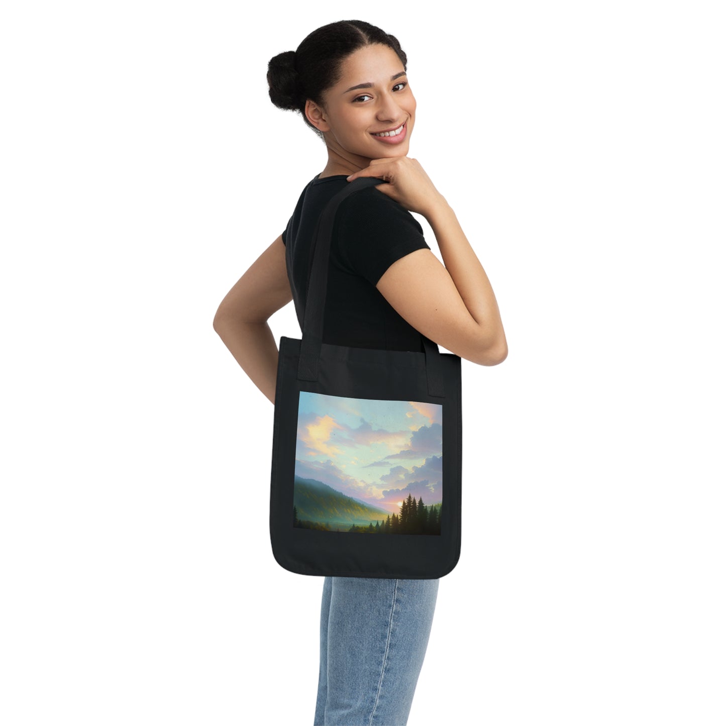 Eco-Canvas Tote Bag - Paradise v12