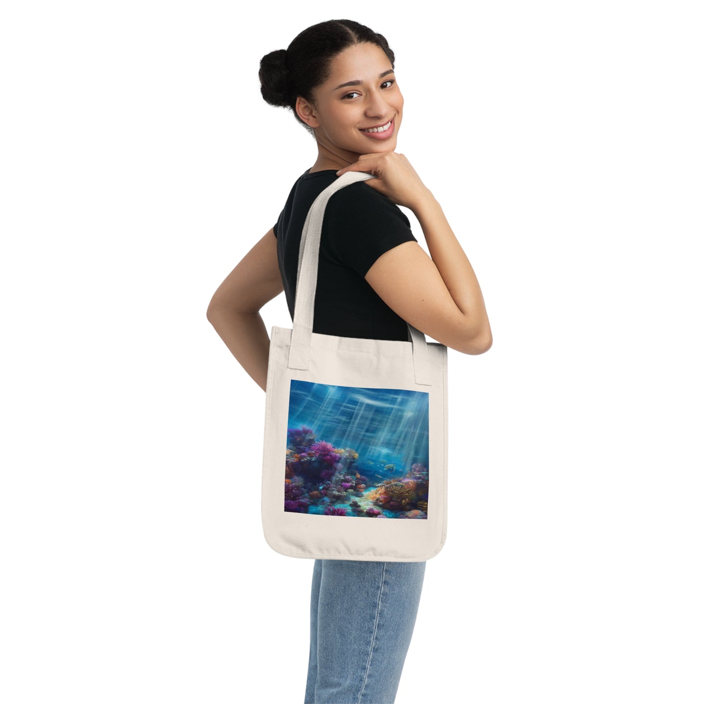 Eco-Canvas Tote Bag - Paradise v2