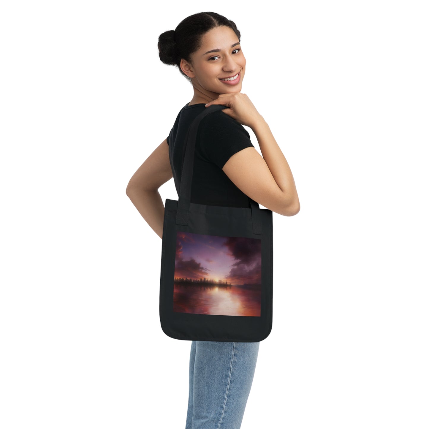 Eco-Canvas Tote Bag - Paradise v24