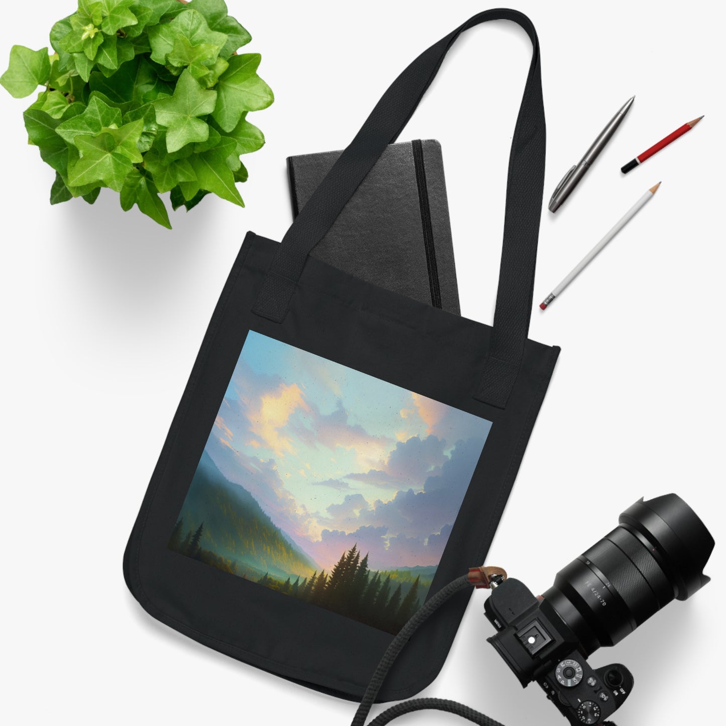 Eco-Canvas Tote Bag - Paradise 12