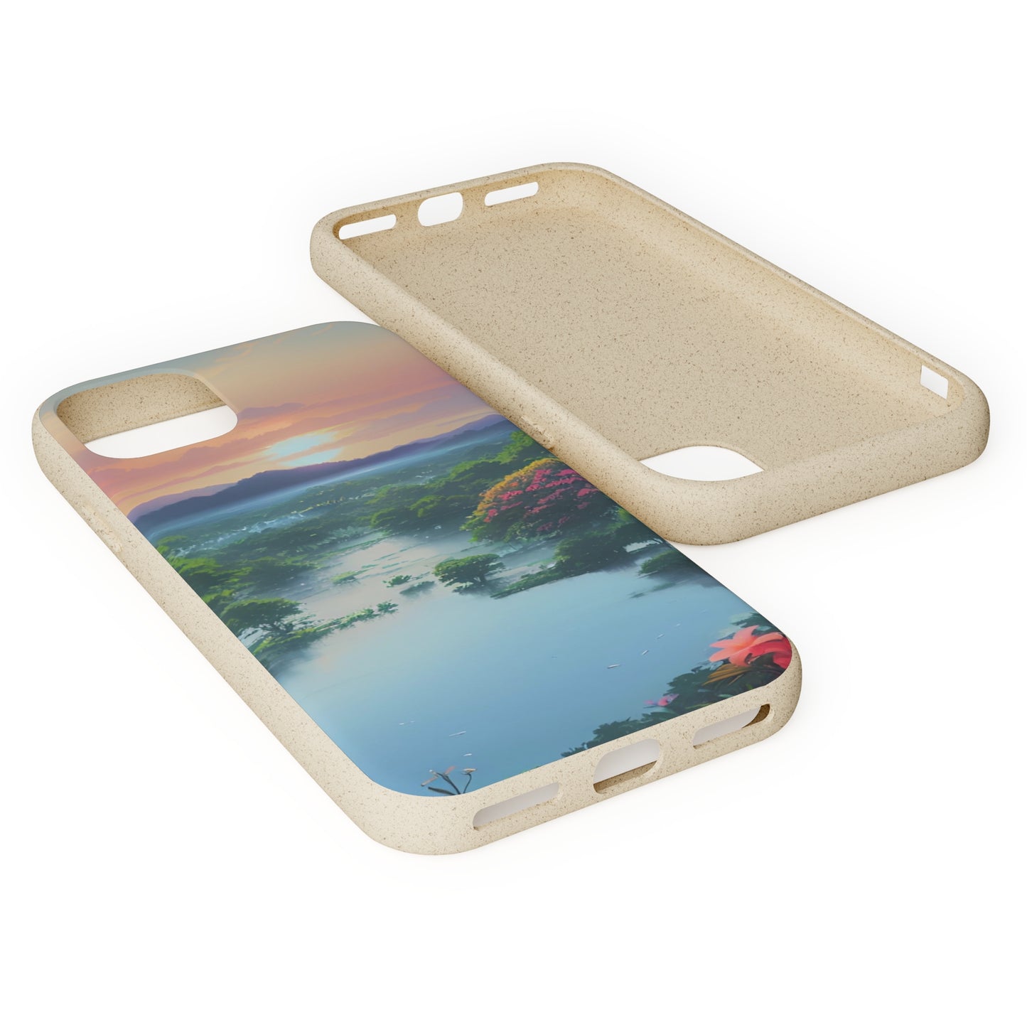 Biodegradable Phone Case - Paradise v14