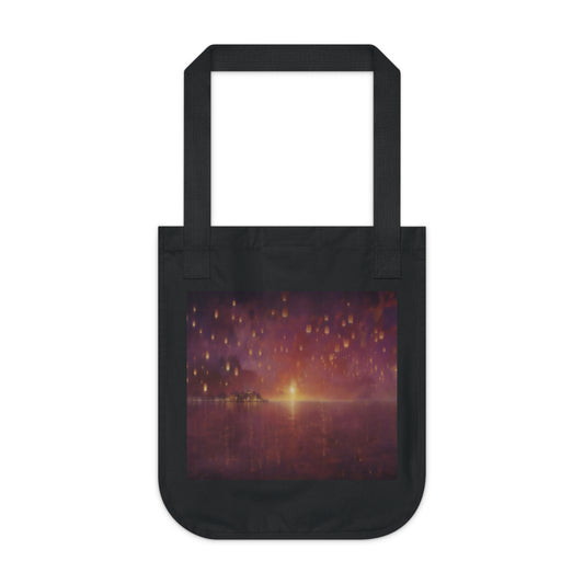 Eco-Canvas Tote Bag - Paradise v19