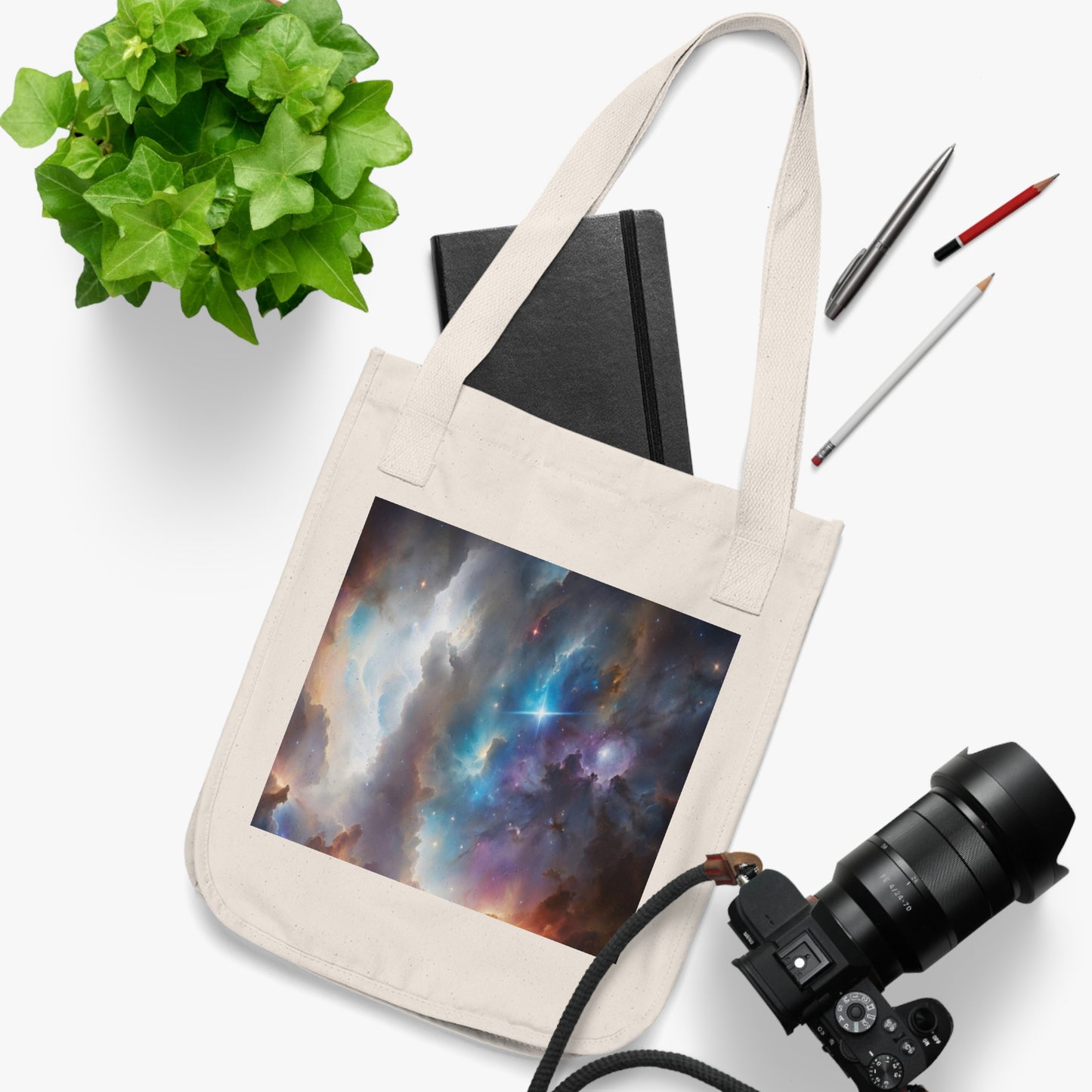 Eco-Canvas Tote Bag - Universe v16