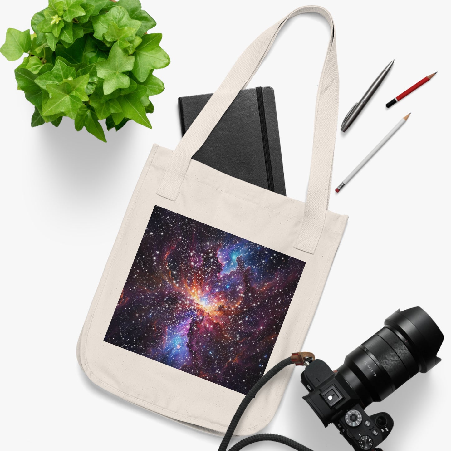 Eco-Canvas Tote Bag - Universe 7