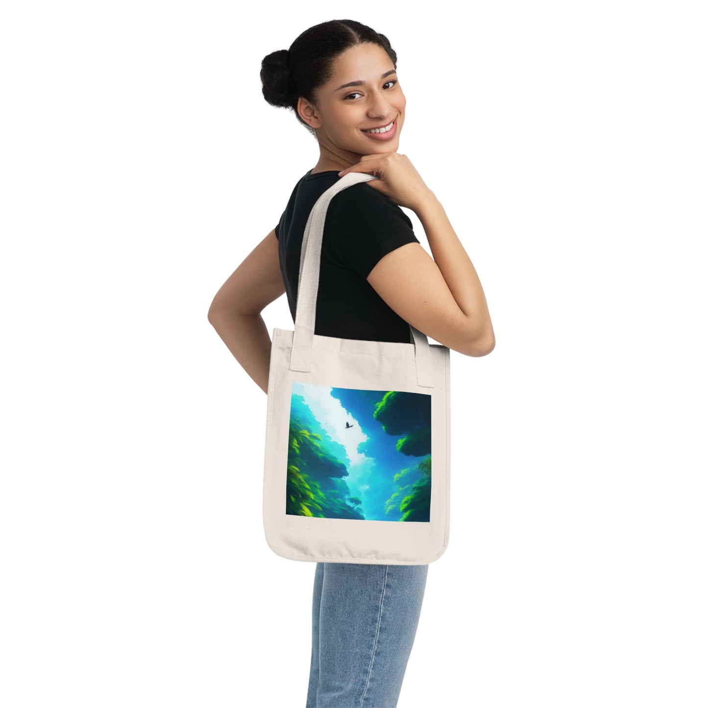 Eco-Canvas Tote Bag - Paradise v4