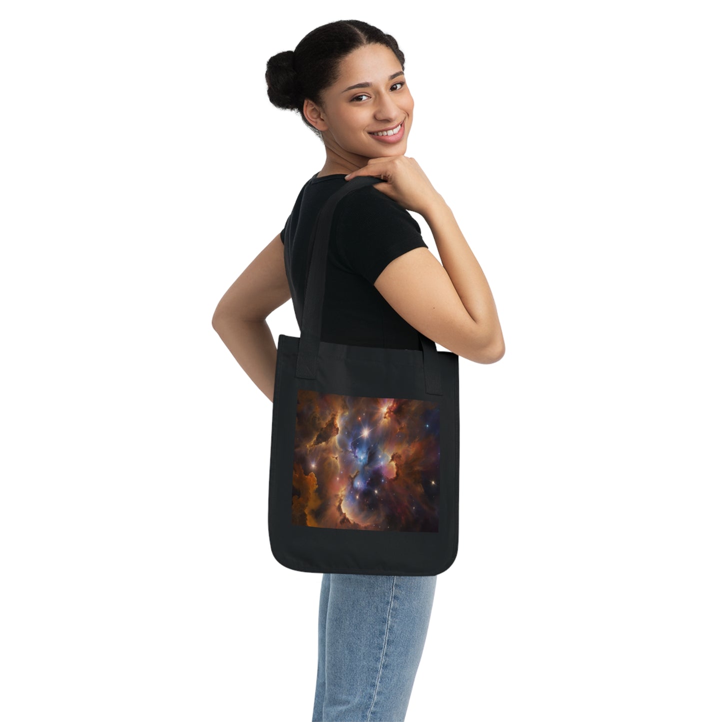 Eco-Canvas Tote Bag - Universe v6