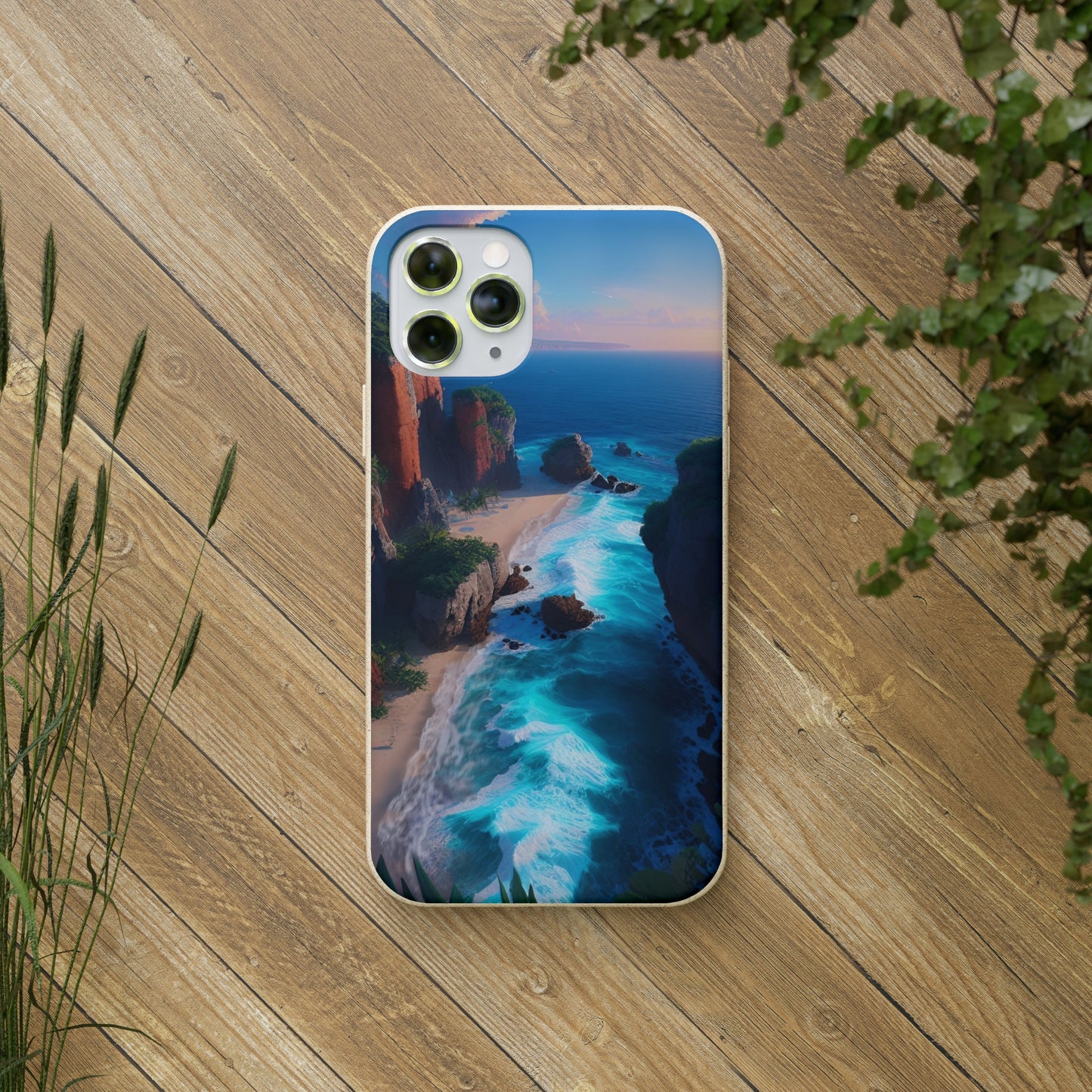 Biodegradable Phone Case - Paradise v9