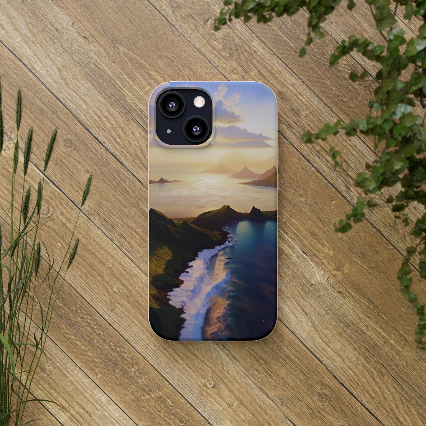 Biodegradable Phone Case - Paradise v10