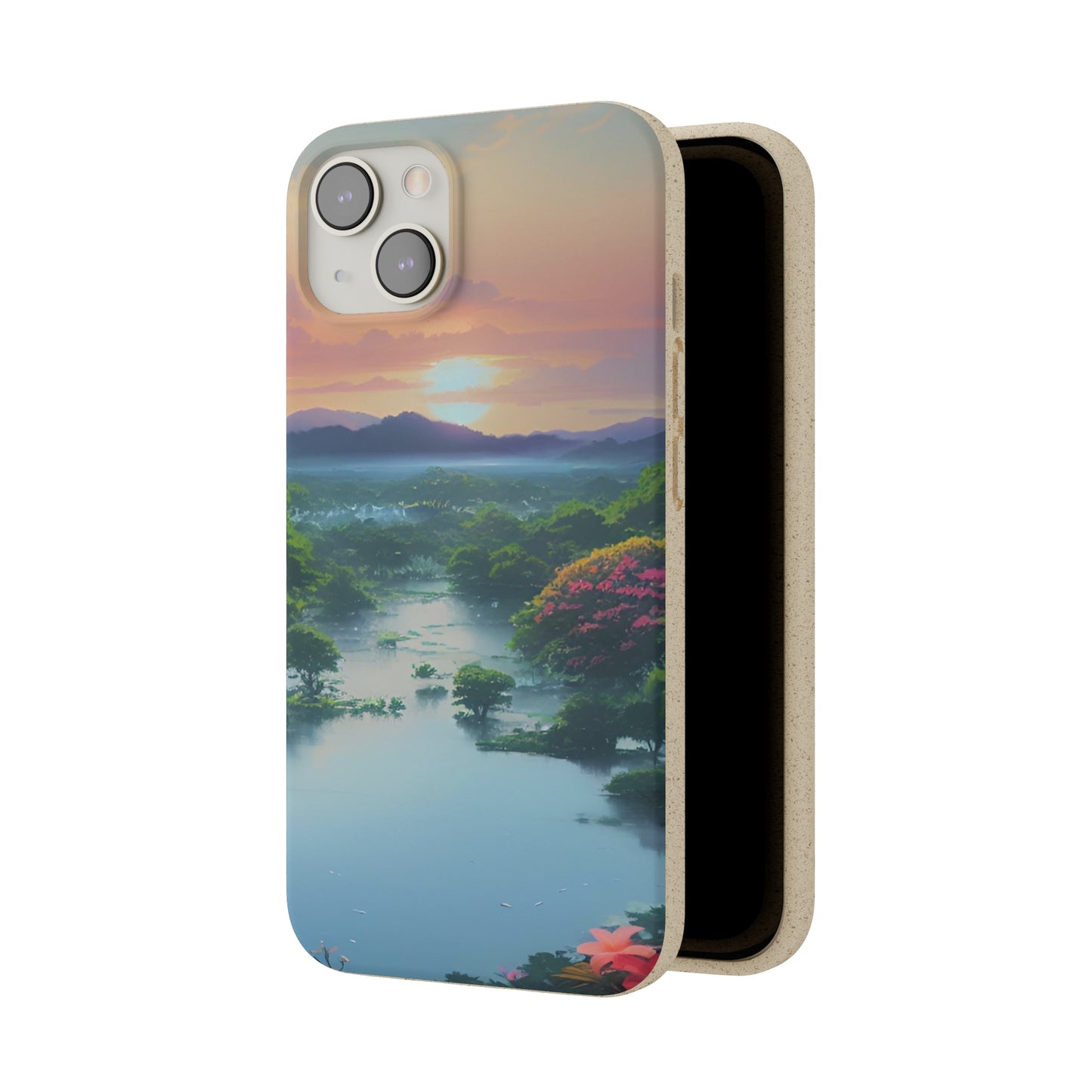 Biodegradable Phone Case - Paradise v14