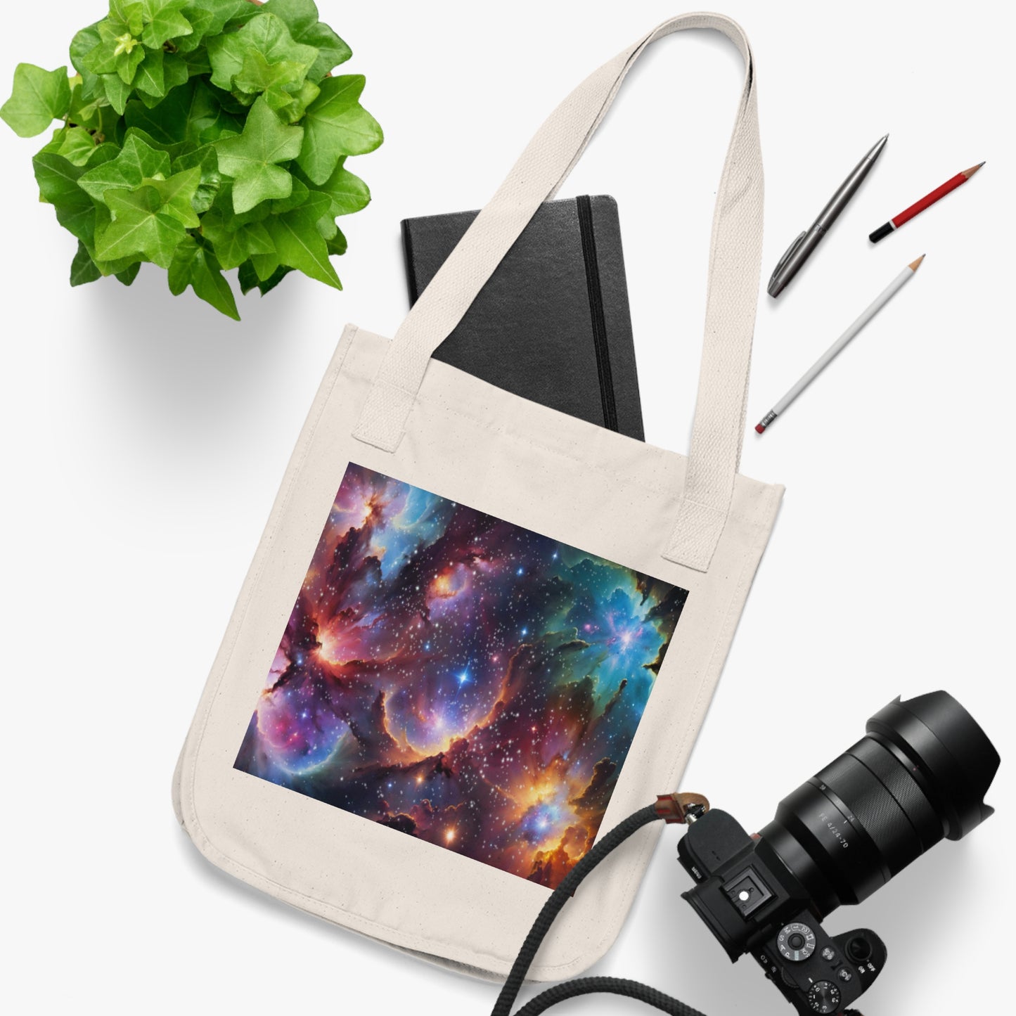 Eco-Canvas Tote Bag - Universe 24