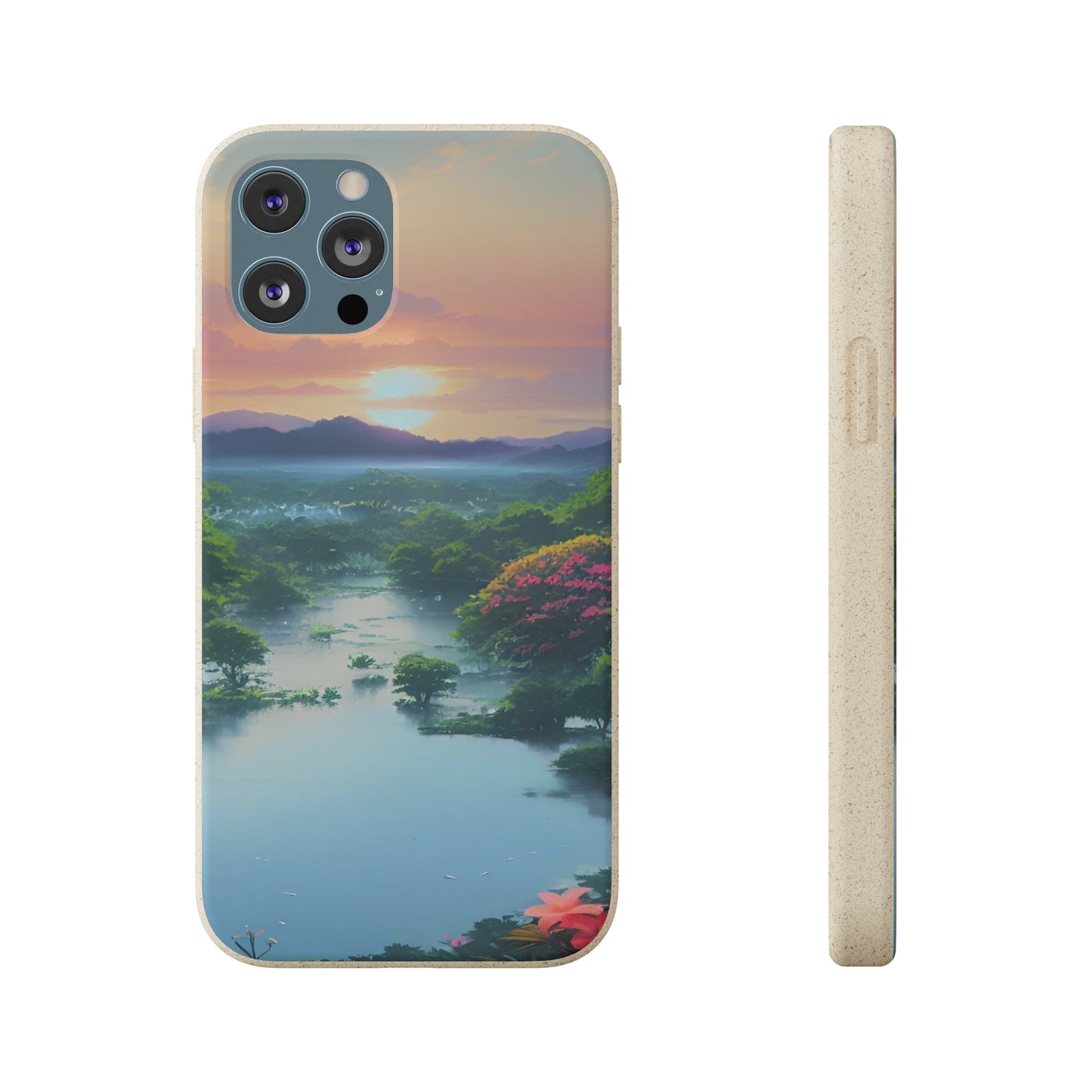 Biodegradable Phone Case - Paradise v14