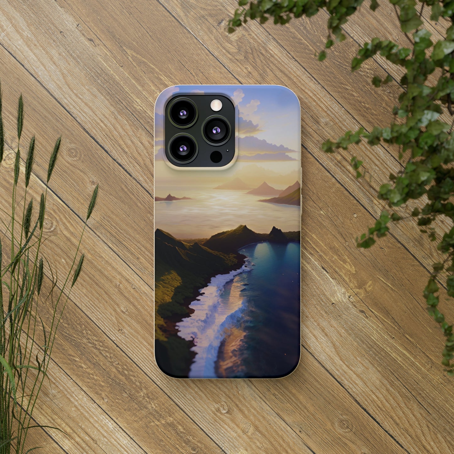 Biodegradable Phone Case - Paradise v10