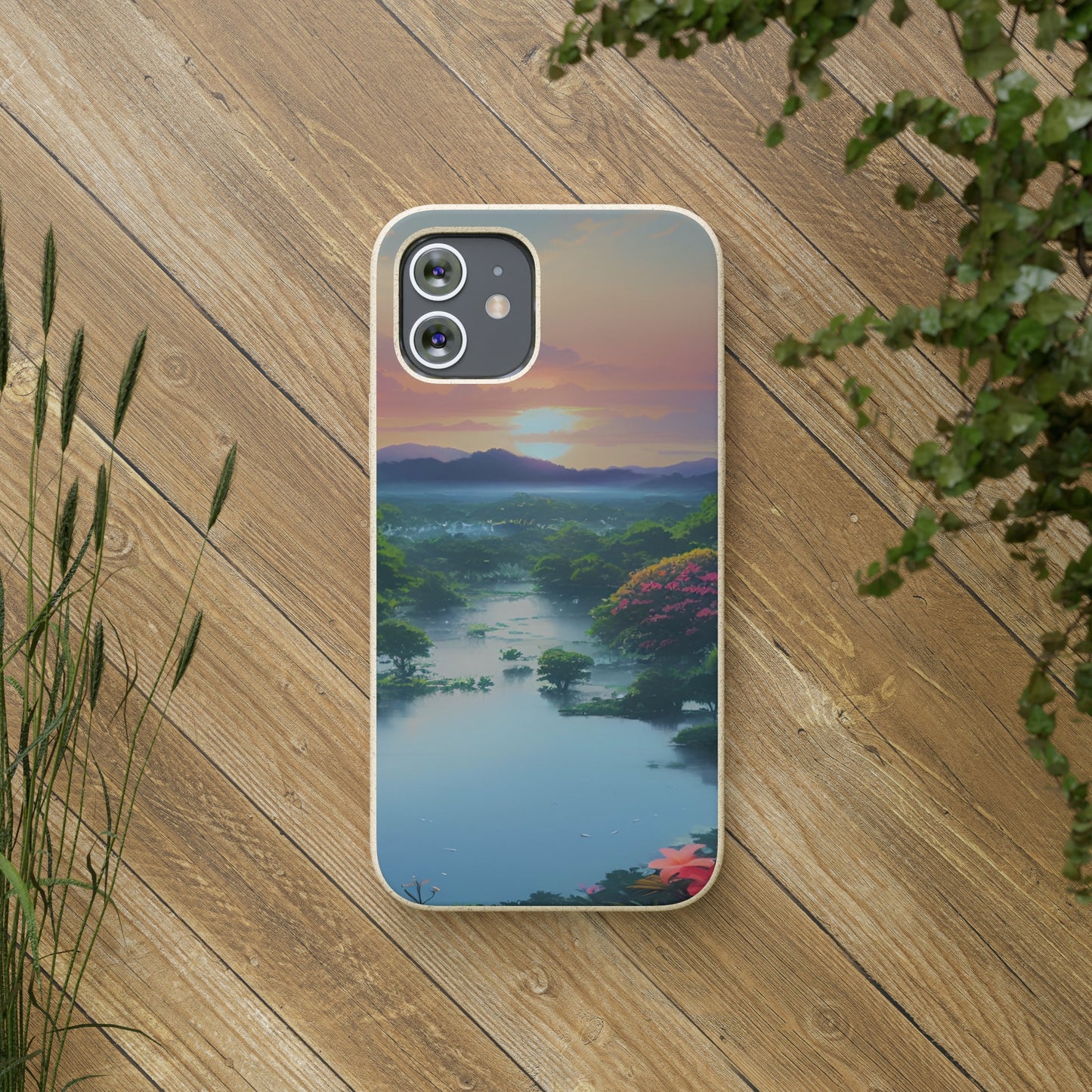 Biodegradable Phone Case - Paradise v14