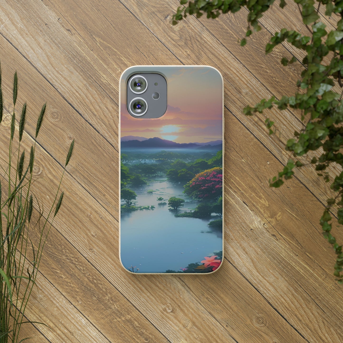 Biodegradable Phone Case - Paradise v14