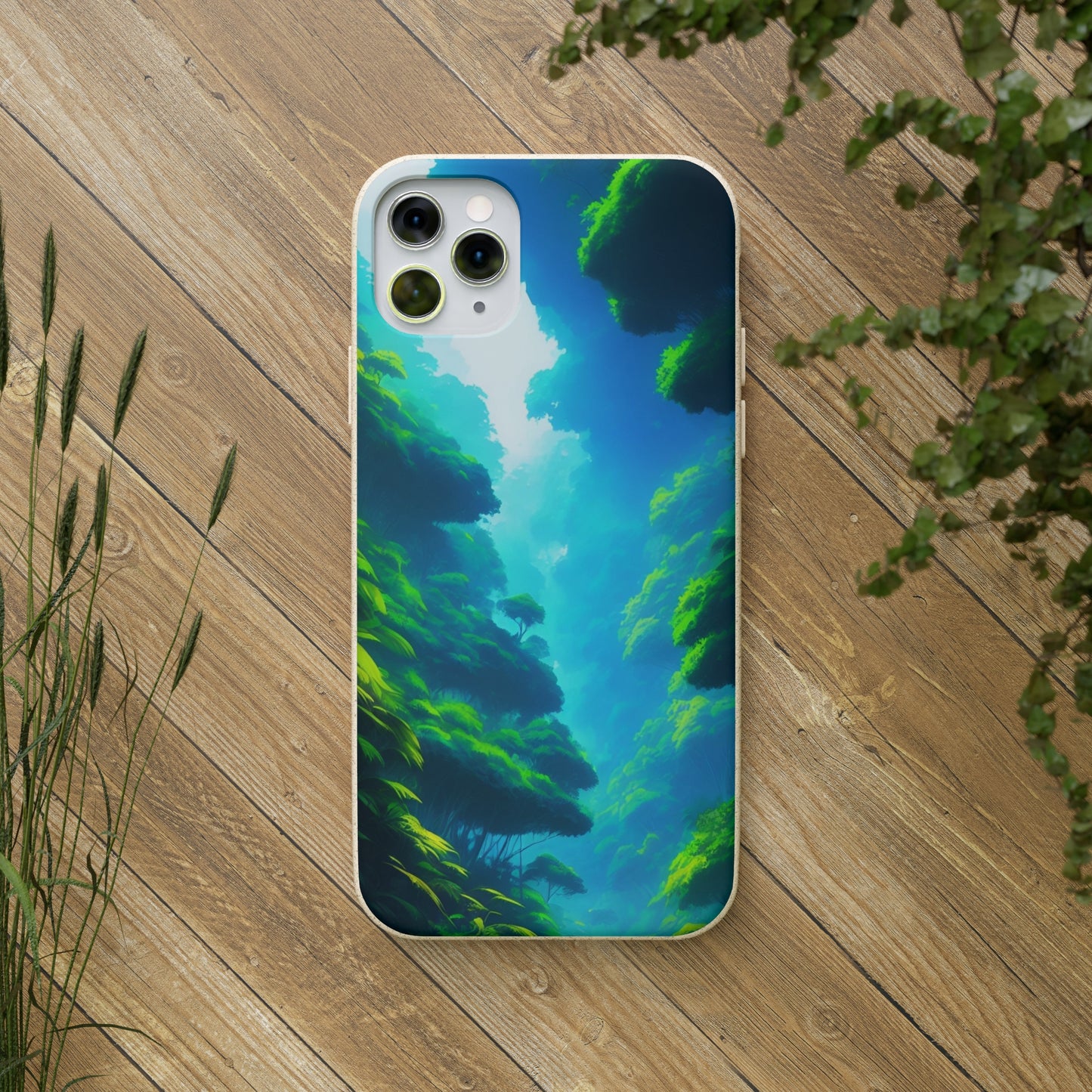 Biodegradable Phone Case - Paradise v4