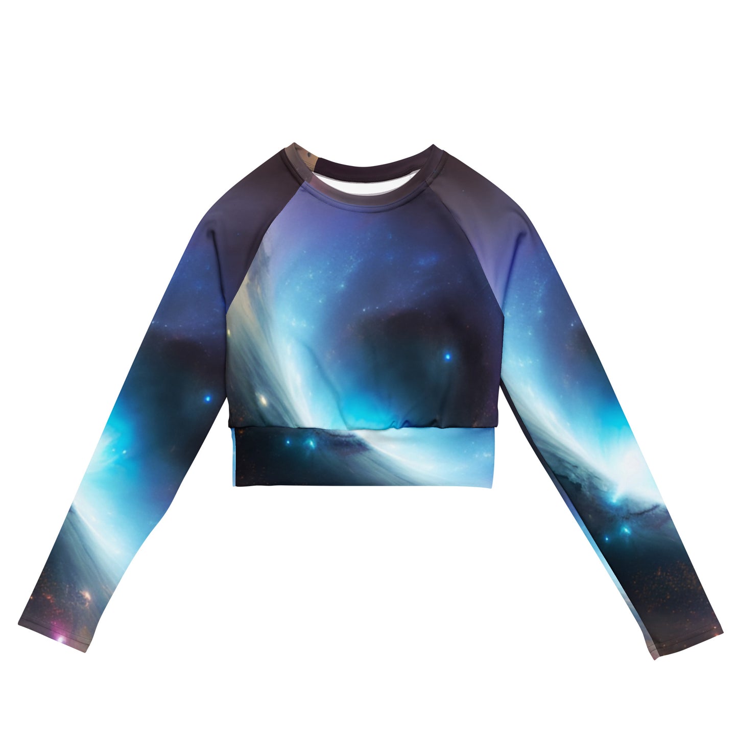 Long-Sleeve Crop Top - Universe v2