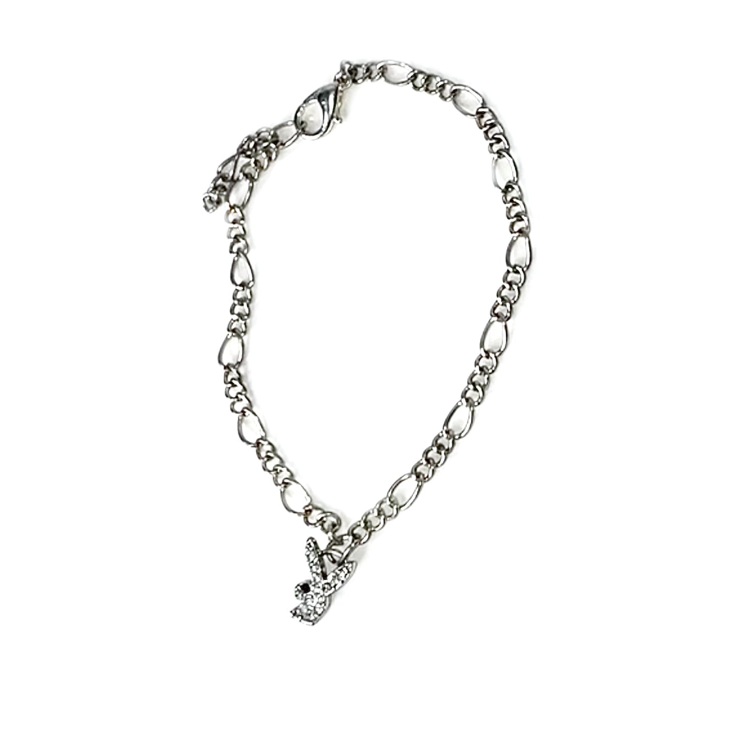 Silver Bunny Bracelet / Anklet